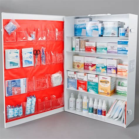 Noble Products First Aid Kit Cabinet - Class B - 1465-Piece, 5 Shelf in 2021 | First aid kit ...