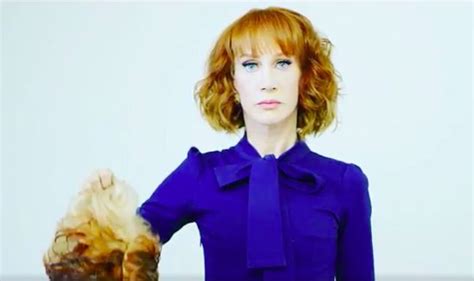 Kathy Griffin Holds Donald Trump’s Bloody Head In Photoshoot