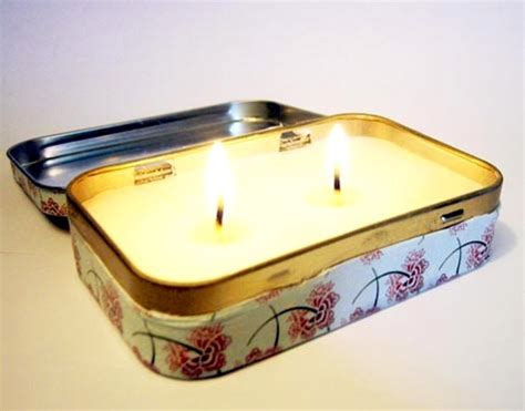 Upcycled Altoid Candle tin | Travel candles, Diy candles, Altoids tins