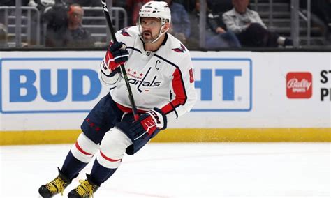 Alexander Ovechkin Anytime Goal Prop: Capitals vs. Golden Knights ...