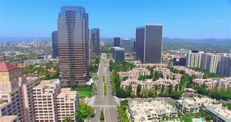 Aerial View of Century City Stock Footage Video (100% Royalty-free) 1015414978 | Shutterstock