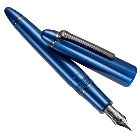 Sailor 1911 Large Fountain Pen – Ringless Simply Metallic – Simply Blue ...