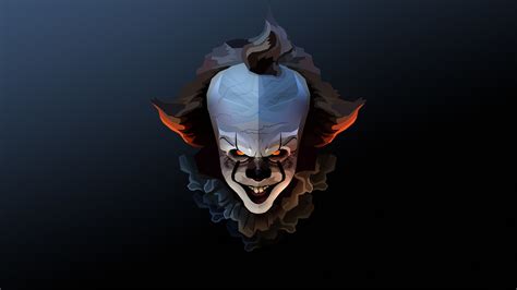 Pennywise Polygon Art Wallpaper, HD Artist 4K Wallpapers, Images and Background - Wallpapers Den