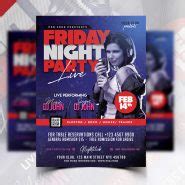 Ladies Friday Party Flyer Design Template – Download PSD