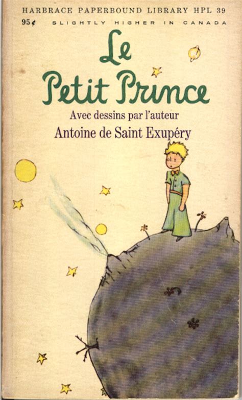 Le Petit Prince - Vintage Book Cover