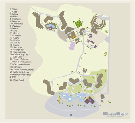 Blue Bay Grand Esmeralda Resort Map – Verjaardag Vrouw 2020