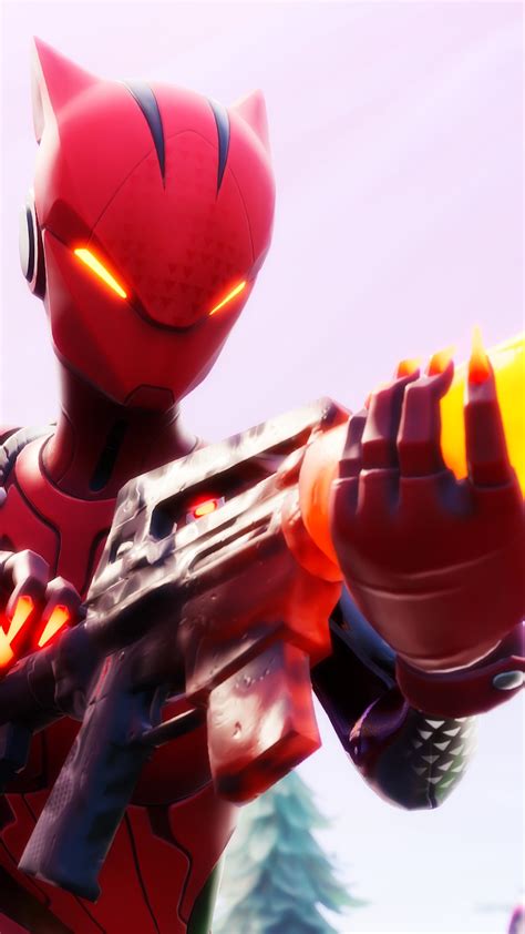 #333543 Fortnite, Red Lynx HD - Rare Gallery HD Wallpapers