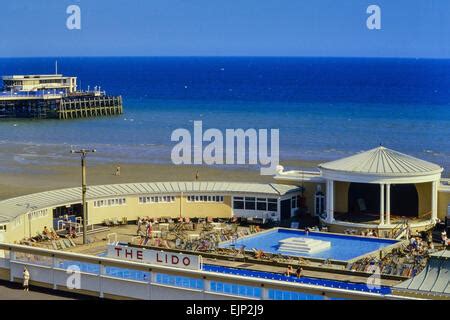 ENGLAND West Sussex Worthing Bandstand with old decking on stage day timber from ship sunk in ...