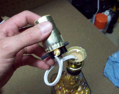 DIY Bottle Lamp Kit instructions | How To Make A Bottle Lamp