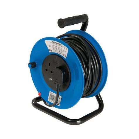 silverline 25m Heavy Duty 240v Extension Reel For Hire | Edge