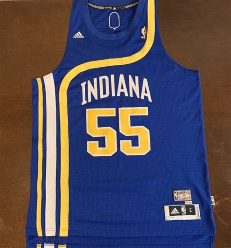 Rare Adidas HWC Throwback NBA Indiana Pacers Roy Hibbert Basketball Jersey | eBay