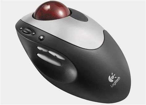 NCIS Trackball Mouse: Logitech Cordless Optical TrackMan trackball