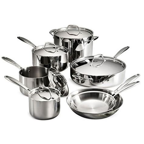 Tramontina 80116/249DS Gourmet Stainless Steel Induction-Ready Tri-Ply ...