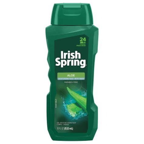 Irish Spring 24 Hour Fresh Aloe Body Wash, 18 fl oz. - Ralphs