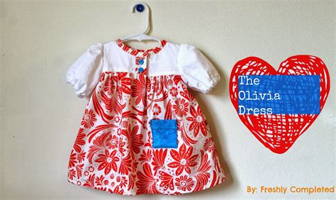 Freshly Completed: The Olivia Dress