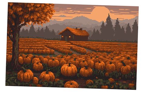 Halloween Pack background Assets - Pixelart / Pixel Art by CaptainSkolot