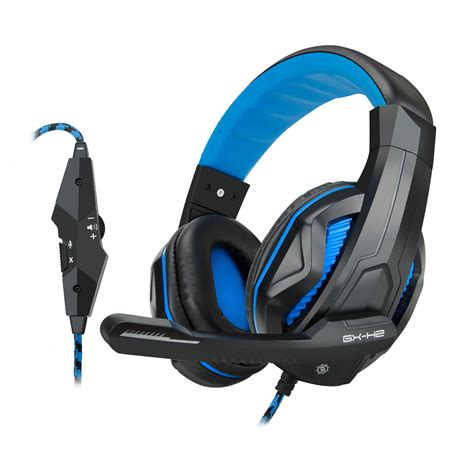 ENHANCE GX-H2 Computer Gaming Headset - Stereo PC Gaming Headset with Plush Ear Padding ...