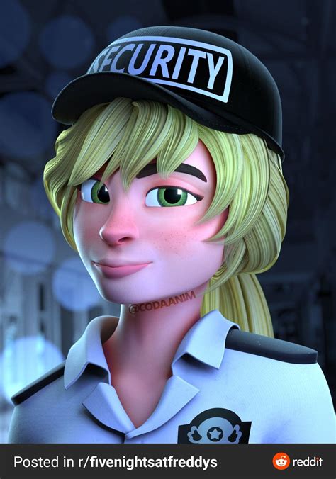 Vanessa test render (Private Model commissioned from CoolioArt!) | Fnaf sister location, Fnaf ...