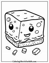 Brownie Coloring Pages Free Printables  Sheets For Kids sketch template