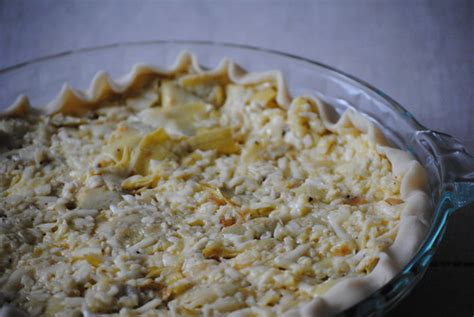 Ladyberd's Kitchen: Recipe from a friend: Artichoke Pie