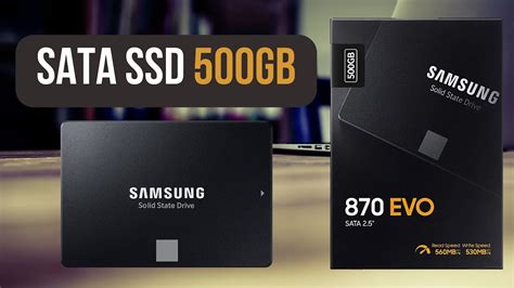 Тест та огляд SSD Samsung 870 EVO 500 GB - YouTube