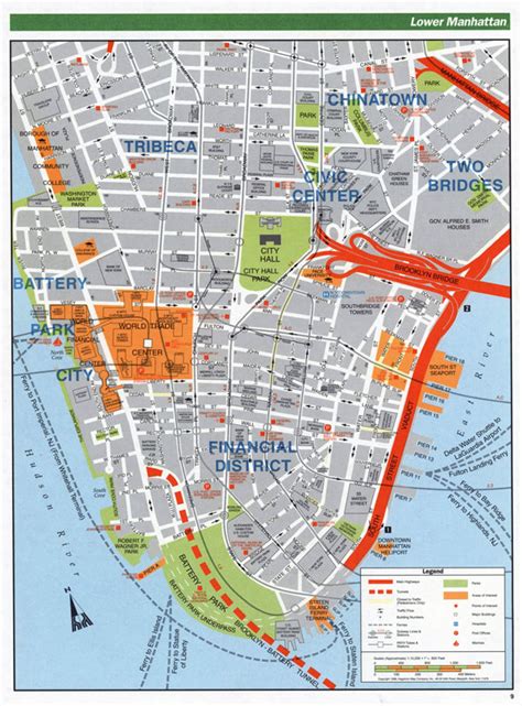 Nyc Subway Map Lower Manhattan