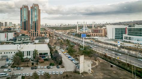 Ankara City Skyline In Springtime Ankara Turkey Stock Photo - Download Image Now - iStock