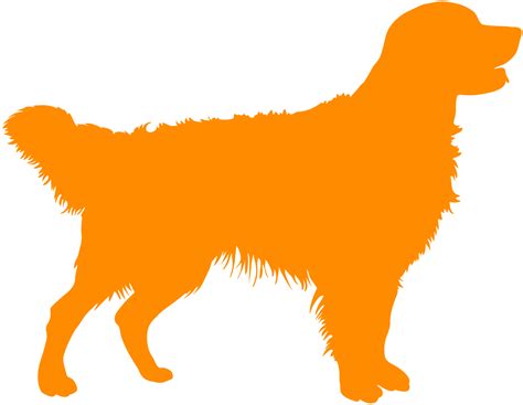 Golden Retriever Silhouette | Free vector silhouettes