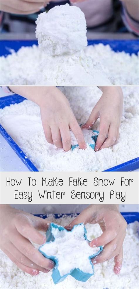 How To Make Fake Snow With Salt