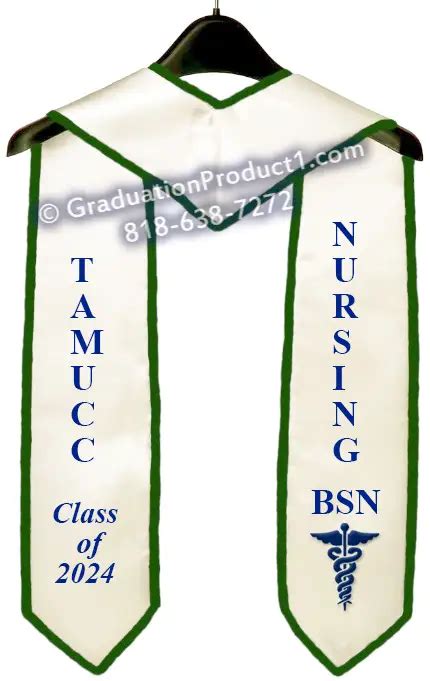 2024 Custom Stoles for TAMUCC Nursing Students #TAMUCC