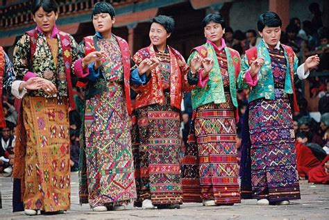 bhutanese dancers by helmut flatscher, via 500px | Bhutanese clothing, National clothes ...