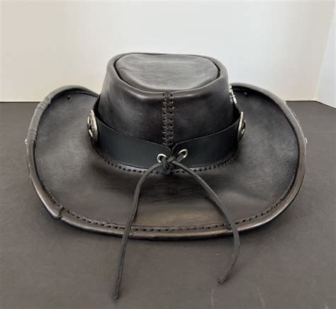 leather cowboy hats for men - Gem