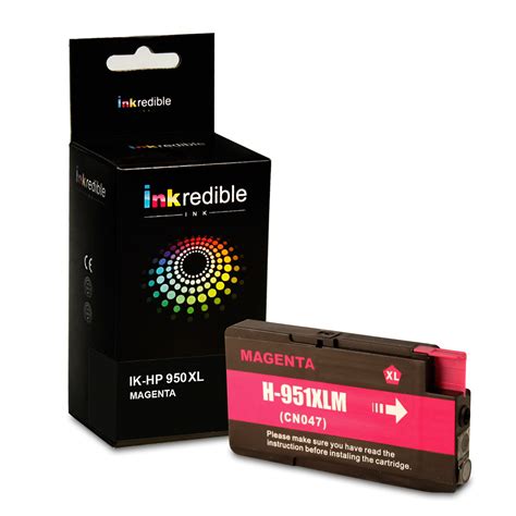 HP 951XL CN047AN Compatible Remanufactured Magenta Ink Cartridge High ...