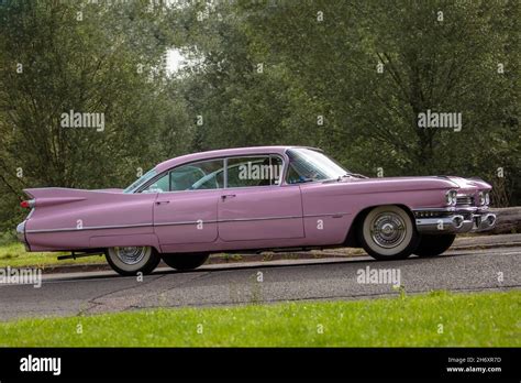 1959 cadillac pink hi-res stock photography and images - Alamy