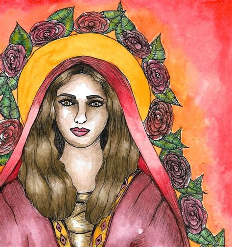 Mary Magdalene Art Mary Magdalene Art Print Sacred Feminine | Etsy