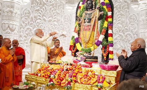 Ayodhya Ram Mandir PM Narendra Modi: "What We Saw In Ayodhya...": PM Modi Shares Glimpses Of Ram ...