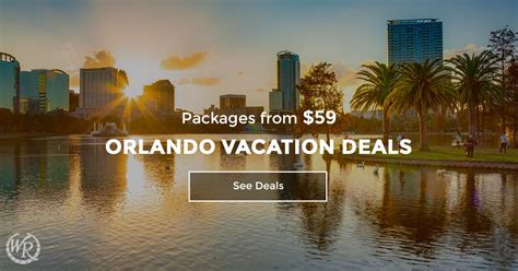 Orlando Vacation Deals | Orlando Deals & Packages Starting at $99