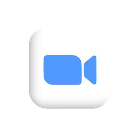 Zoom Logo. Blue Camera Icon. videography Icon for Graphic Design Projects 46653415 PNG