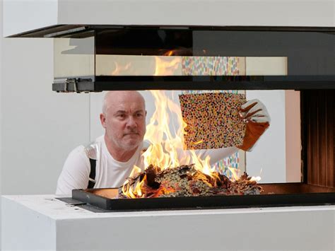 Damning Damien Hirst’s artwork burning as a “publicity stunt” is ludicrous | The Independent