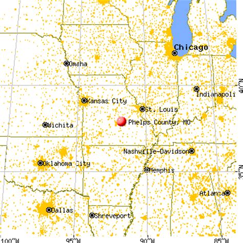 Phelps County, Missouri detailed profile - houses, real estate, cost of ...