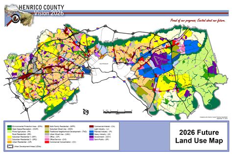 Henrico County Future Land Use Map - Capital Region Land Conservancy