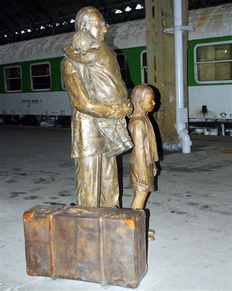 Nicholas Winton statue | Greek statue, Statue, Art