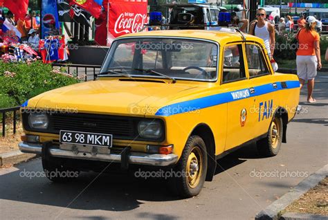 Soviet police car – Stock Editorial Photo © rogkoff #12342438