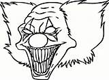 25  Scary Clown Coloring Pages Printable sketch template