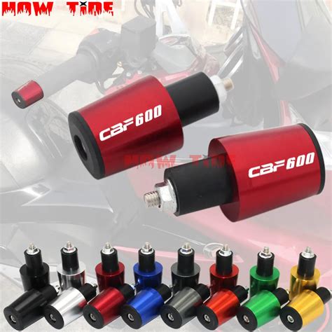 Motorcycle Accessories 7/8'' 22MM Handlebar Grips Handle Bar Cap End ...