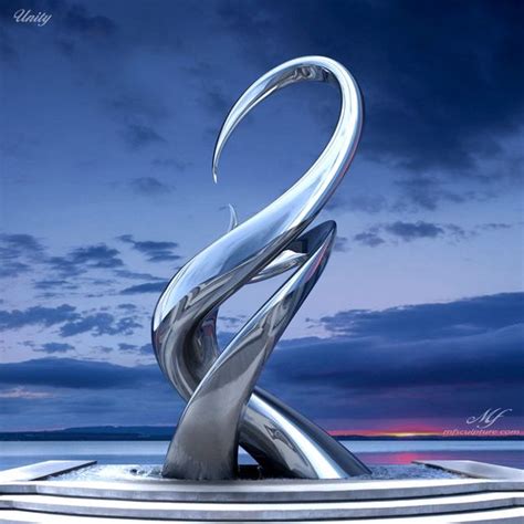 Metal Art Love Design Stainless Steel Modern Human Body Wall Sculpture