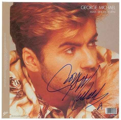 George Michael Signed Album