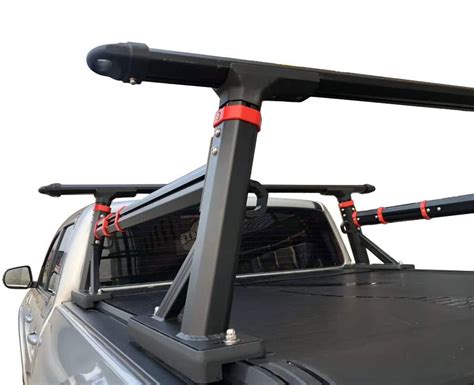 Buy ANTS PART Universal Adjustable-Height Duty Pickup Truck Bed Rack Extendable Aluminum Truck ...