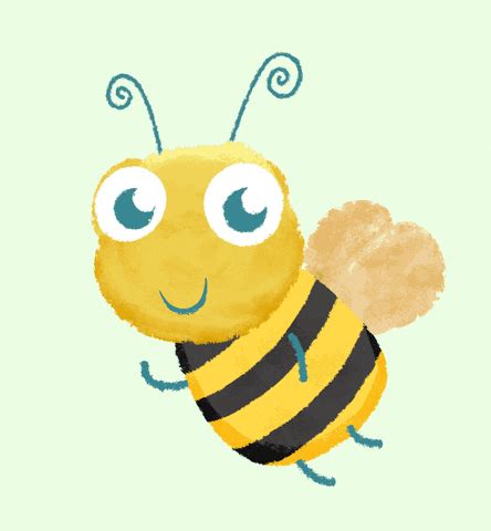 Honey Bee Hello GIF by Super Simple - Find & Share on GIPHY Moon And Stars Wallpaper, Star ...