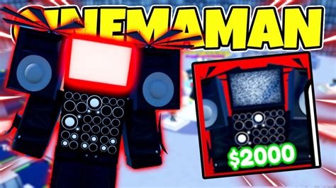 New MYTHIC *TITAN CINEMAMAN* Showcase! Toilet Tower Defense - Episode 57! (Roblox) - YouTube